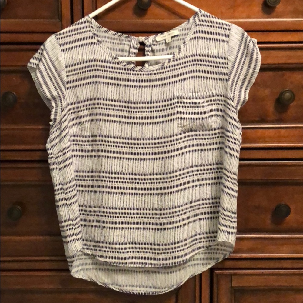 Black and white shirt